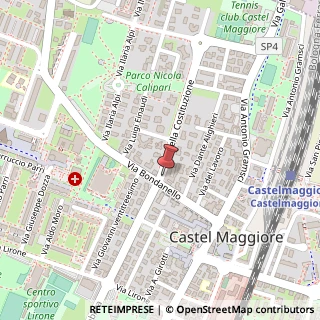 Mappa Via della Costituzione, 13, 40013 Castel Maggiore, Bologna (Emilia Romagna)