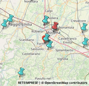 Mappa 41043 Formigine MO, Italia (17.47692)