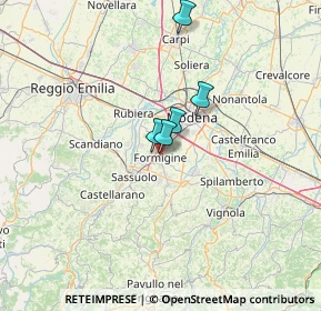 Mappa 41043 Formigine MO, Italia (59.75071)