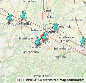Mappa 41043 Formigine MO, Italia (28.12182)
