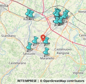 Mappa 41043 Formigine MO, Italia (8.086)