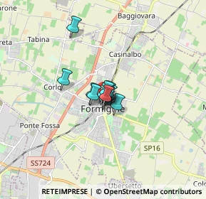 Mappa 41043 Formigine MO, Italia (0.66)