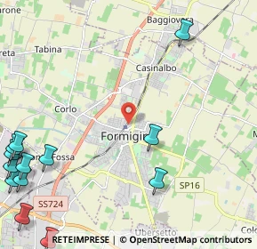 Mappa 41043 Formigine MO, Italia (3.54)