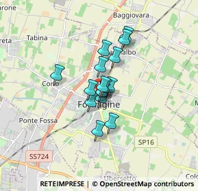 Mappa 41043 Formigine MO, Italia (0.97625)
