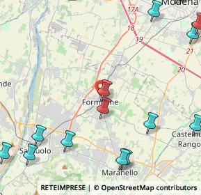 Mappa 41043 Formigine MO, Italia (7.326)