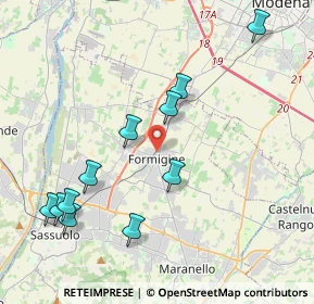 Mappa 41043 Formigine MO, Italia (4.49182)