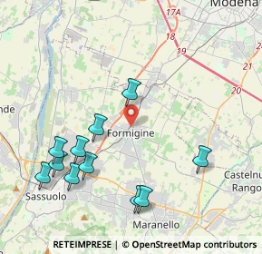 Mappa 41043 Formigine MO, Italia (4.57818)