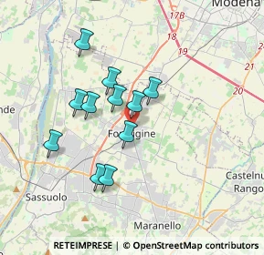 Mappa 41043 Formigine MO, Italia (3.01273)
