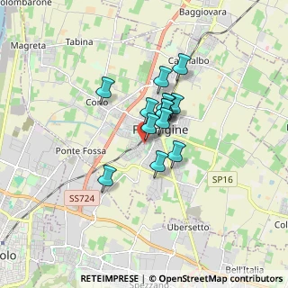 Mappa Via Fernando Baschieri, 41043 Formigine MO, Italia (1.06143)