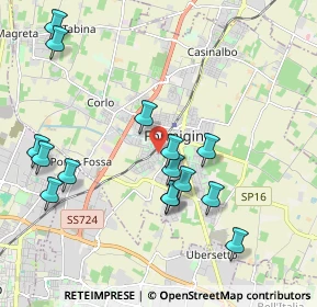 Mappa Via Fernando Baschieri, 41043 Formigine MO, Italia (2.132)