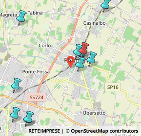 Mappa Via Fernando Baschieri, 41043 Formigine MO, Italia (2.45818)