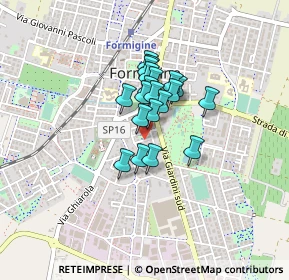 Mappa Via Beato Angelico, 41043 Formigine MO, Italia (0.264)