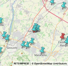 Mappa Via Beato Angelico, 41043 Formigine MO, Italia (6.301)