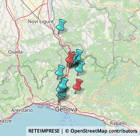Mappa Viale Milite Ignoto, 16012 Sarissola GE, Italia (8.26357)