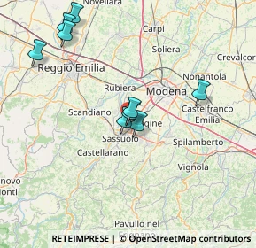 Mappa Via degli Edili, 41049 Sassuolo MO, Italia (19.44182)