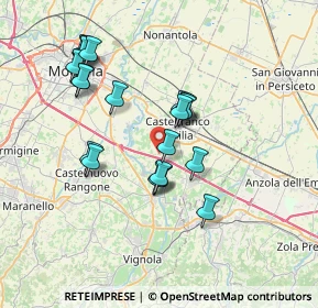 Mappa 41018 San Cesario Sul Panaro MO, Italia (6.822)