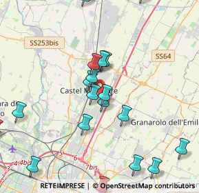 Mappa Via Delle Officine Barbieri, 40013 Castel Maggiore BO, Italia (4.773)