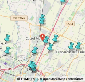 Mappa Via Delle Officine Barbieri, 40013 Castel Maggiore BO, Italia (5.72)