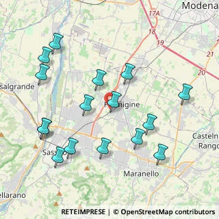 Mappa Via Enrico Berlinguer, 41043 Formigine MO, Italia (4.48063)