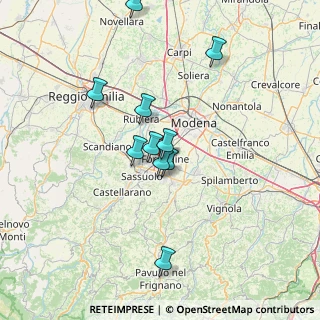 Mappa Via Enrico Berlinguer, 41043 Formigine MO, Italia (15.37273)