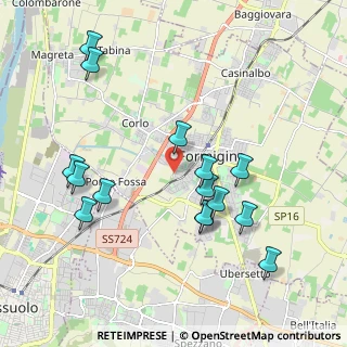 Mappa Via Enrico Berlinguer, 41043 Formigine MO, Italia (2.09733)