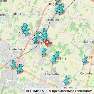 Mappa Via Fratelli Cervi, 41043 Formigine MO, Italia (2.447)
