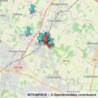 Mappa Via Fratelli Cervi, 41043 Formigine MO, Italia (1.04667)