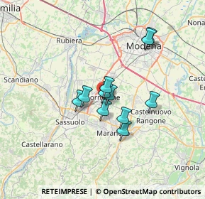 Mappa Via Raffaello Sanzio, 41043 Formigine MO, Italia (4.85455)