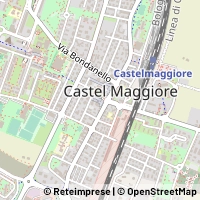 Kaart Castel Maggiore