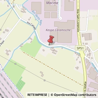 Mappa Via Canale, 96, 42013 Casalgrande, Reggio nell'Emilia (Emilia Romagna)