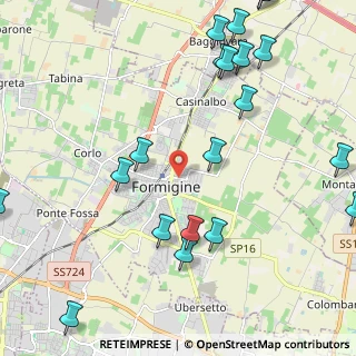 Mappa Via Giuseppe Mazzini, 41043 Formigine MO, Italia (2.91)