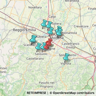 Mappa Via Trento, 41043 Formigine MO, Italia (9.56923)