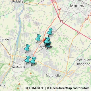 Mappa Via Giacomo Matteotti, 41043 Formigine MO, Italia (2.02333)