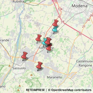 Mappa Via Giacomo Matteotti, 41043 Formigine MO, Italia (2.54667)