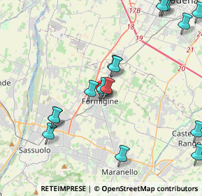 Mappa Via Trento, 41043 Formigine MO, Italia (5.473)