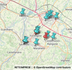 Mappa Via Trento, 41043 Formigine MO, Italia (5.92867)