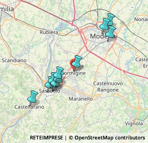Mappa Via Trento, 41043 Formigine MO, Italia (7.10818)