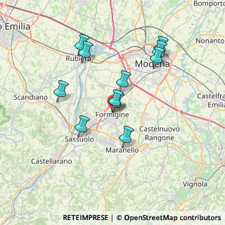 Mappa Via Trento, 41043 Formigine MO, Italia (6.70818)