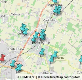 Mappa Via Gandini, 41043 Formigine MO, Italia (2.3265)