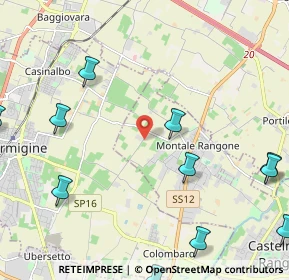 Mappa Via Galliana, 41051 Castelnuovo Rangone MO, Italia (3.05909)