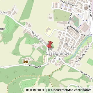 Mappa Via Castello Casalgrande, 1, 42013 Casalgrande, Reggio nell'Emilia (Emilia Romagna)