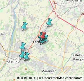 Mappa Via Nazario Sauro, 41043 Formigine MO, Italia (2.66636)