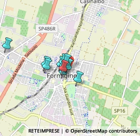 Mappa Via Nazario Sauro, 41043 Formigine MO, Italia (0.53182)