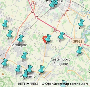 Mappa Via Grizzaga, 41051 Castelnuovo Rangone MO, Italia (6.341)