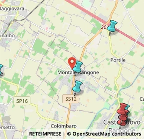 Mappa Via Grizzaga, 41051 Castelnuovo Rangone MO, Italia (3.34909)