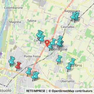 Mappa Via Riccardo Zandonai, 41043 Formigine MO, Italia (2.316)