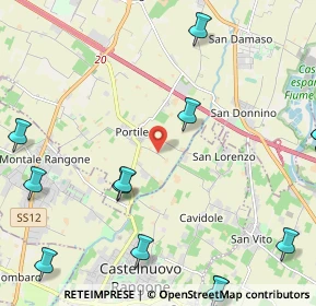 Mappa Stradello Portile, 41126 Modena MO, Italia (3.18077)