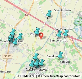 Mappa Stradello Portile, 41126 Modena MO, Italia (2.456)