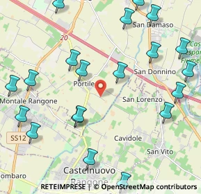 Mappa Stradello Portile, 41126 Modena MO, Italia (2.7435)