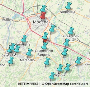 Mappa Stradello Portile, 41126 Modena MO, Italia (9.5485)